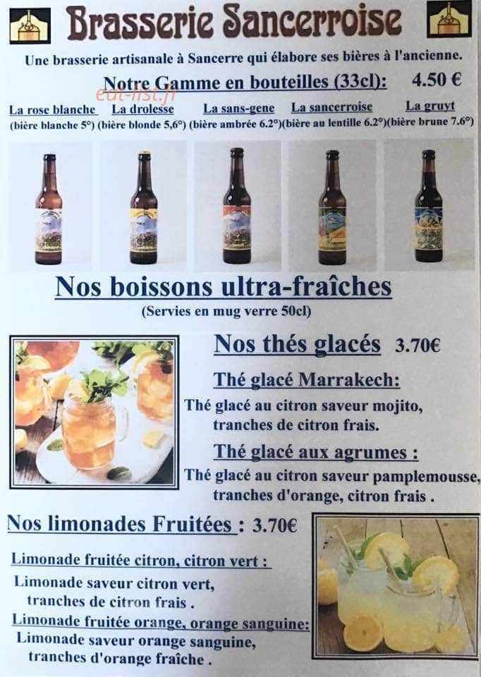 Café des arts — carte page 6