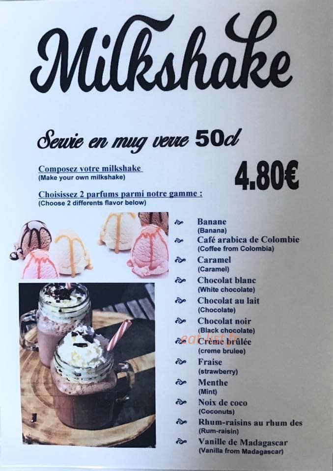 Café des arts — carte page 7