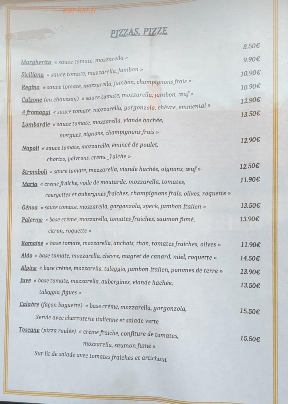 L'Italique — carte page 1