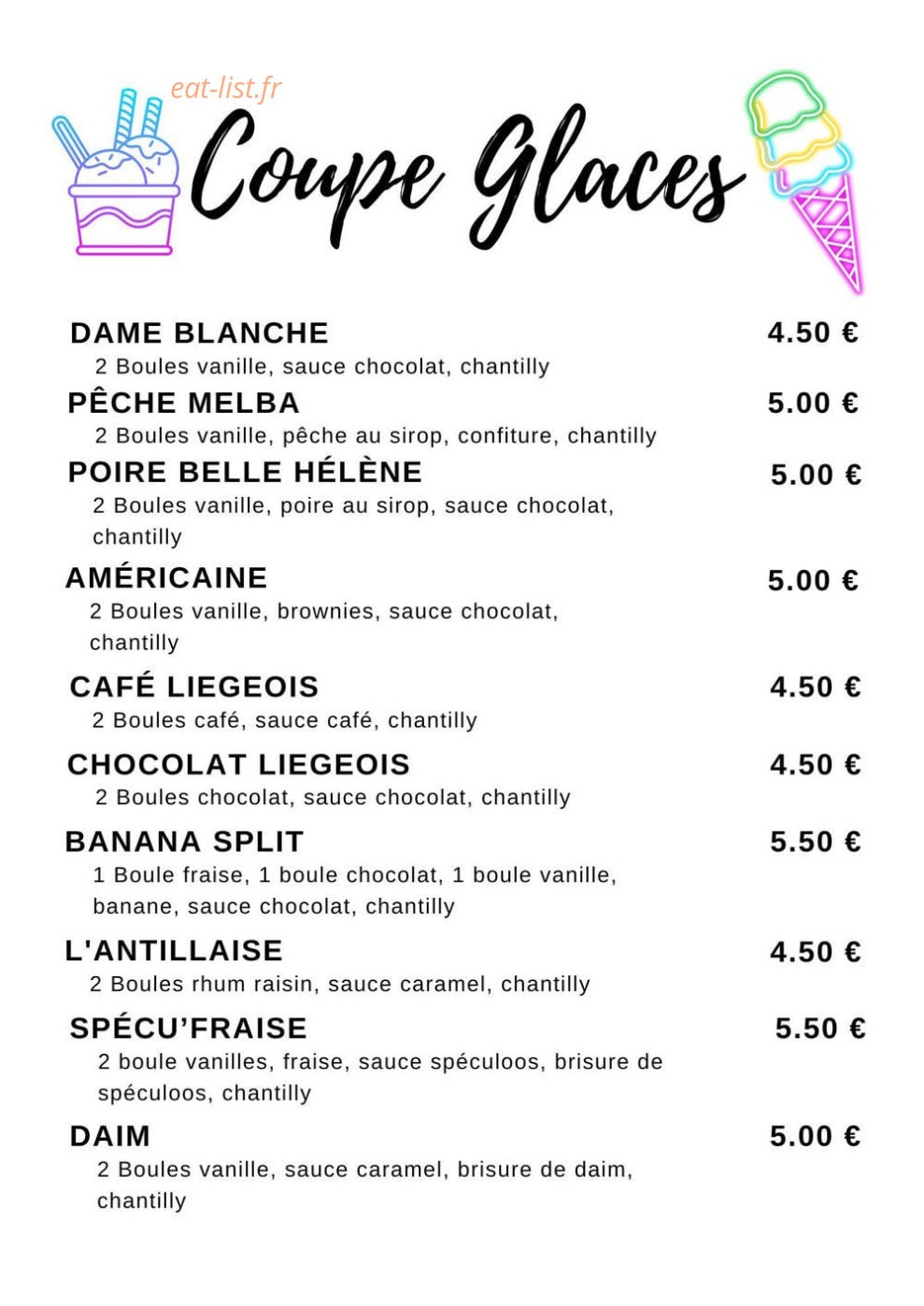 Comme chez mémé — carte page 4