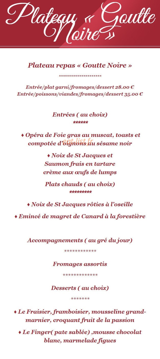 La Goutte Noire — carte page 8