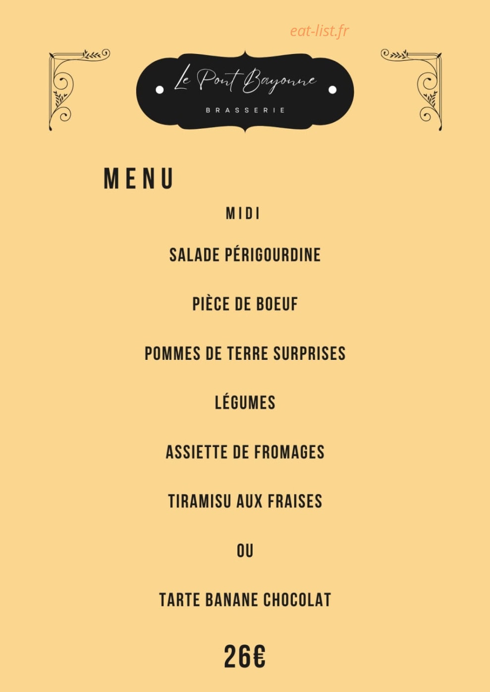 Le Pont Bayonne — carte page 1