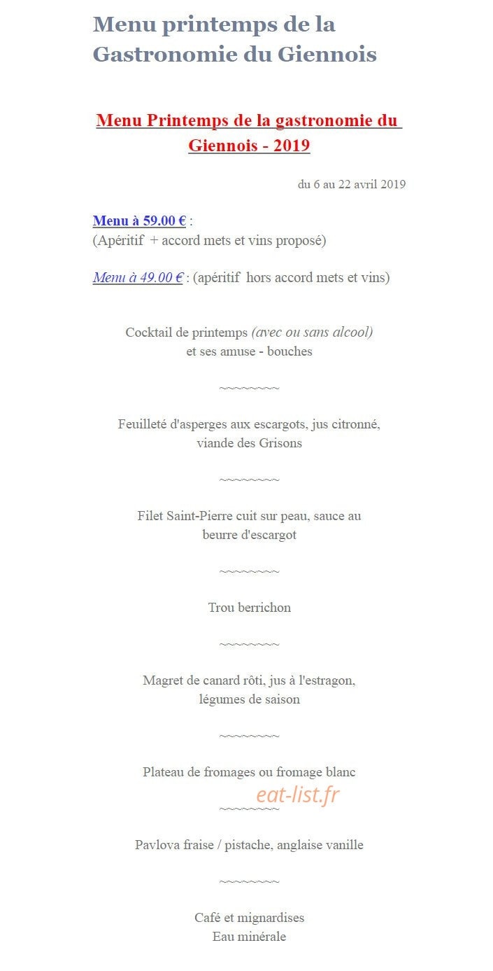 Le Cor d'Argent — carte page 5