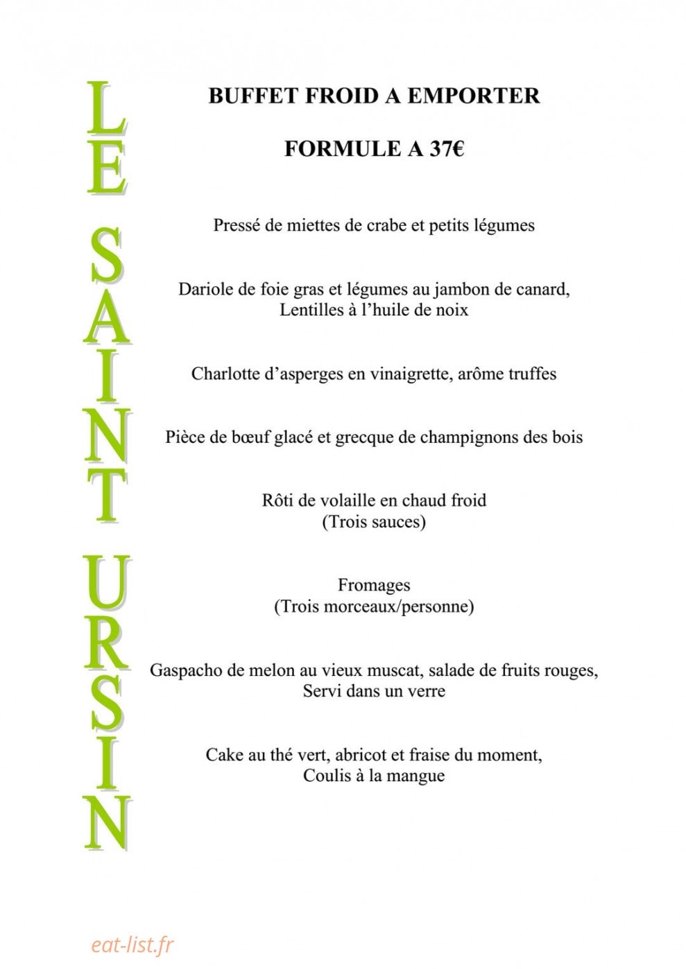 Le saint Ursin — carte page 6