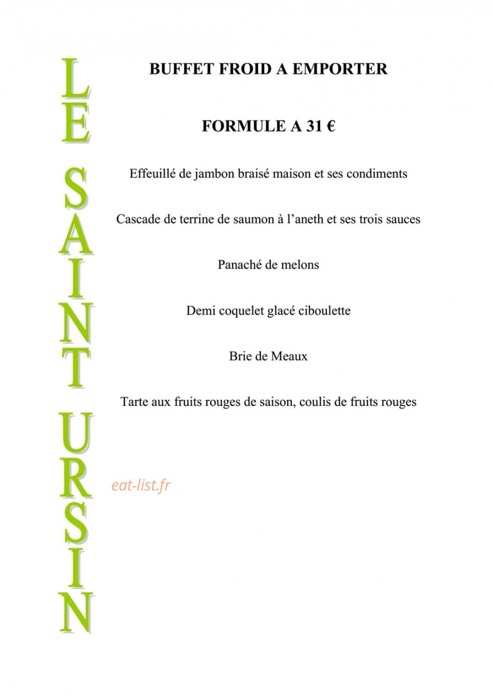 Le saint Ursin — carte page 5