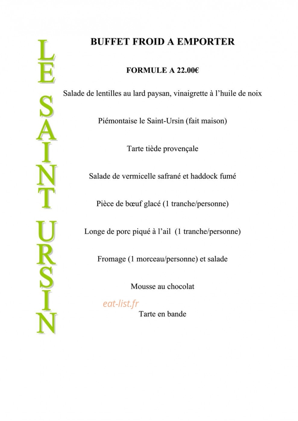 Le saint Ursin — carte page 3