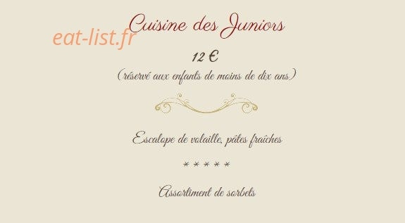 La chaumière — carte page 9
