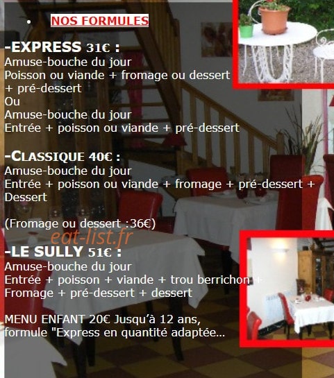Le Sully — carte page 1