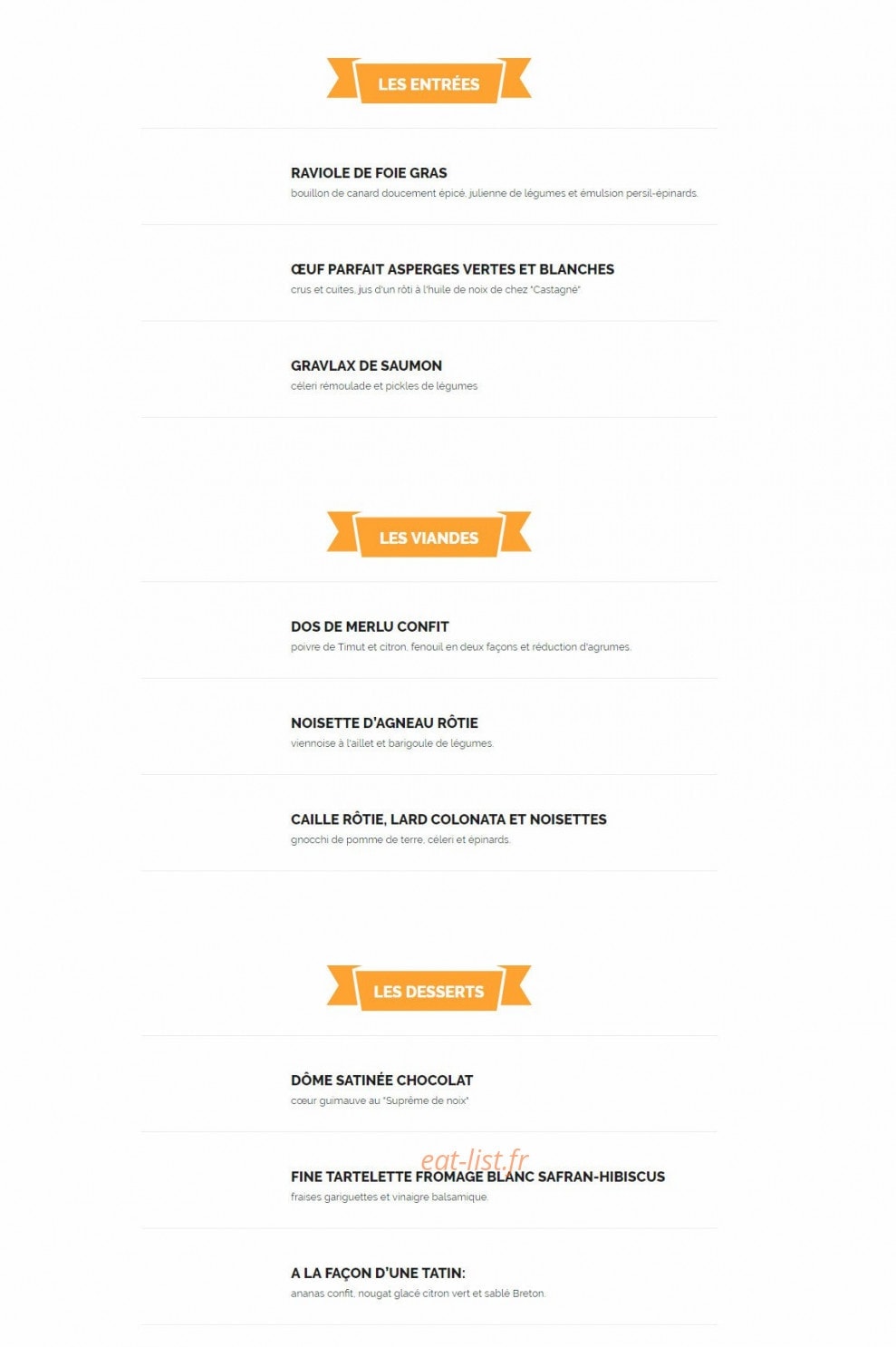 Les 7 — carte page 1