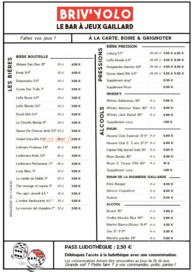 Briv'yolo — carte page 1