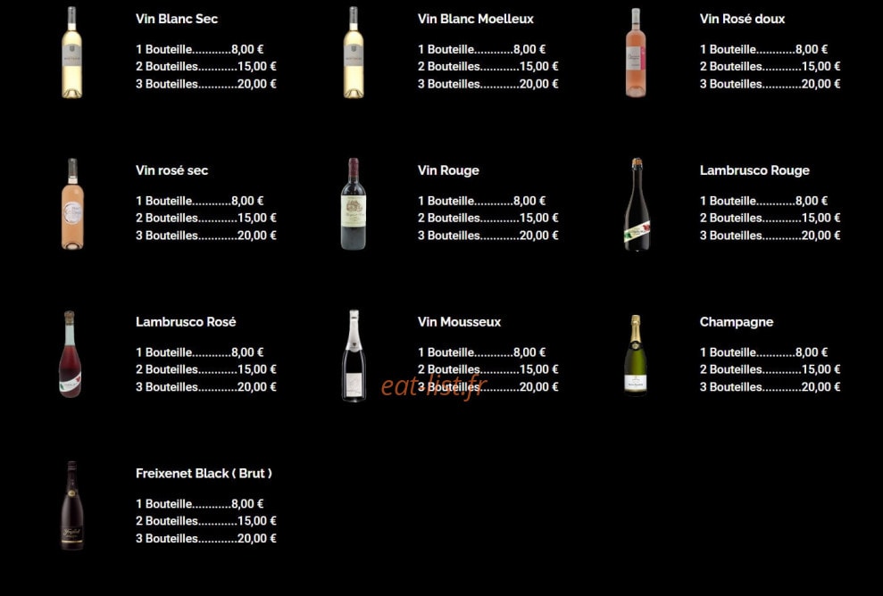 Go Drinkgo — carte page 25
