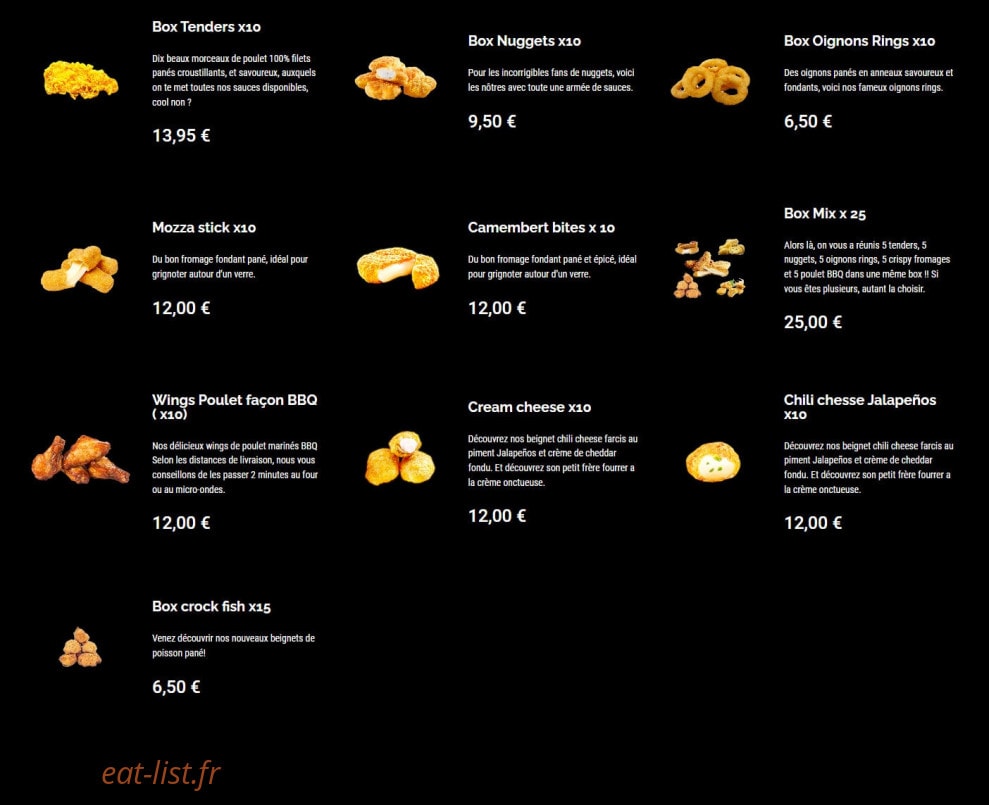 Go Drinkgo — carte page 5