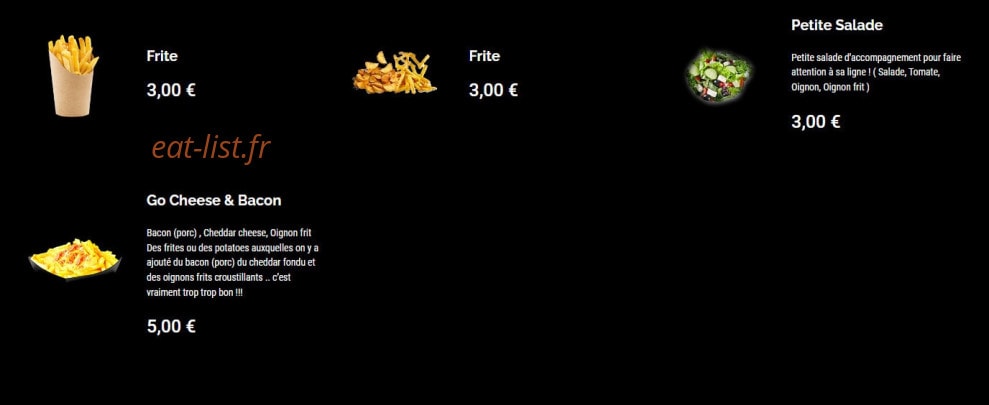 Go Drinkgo — carte page 9