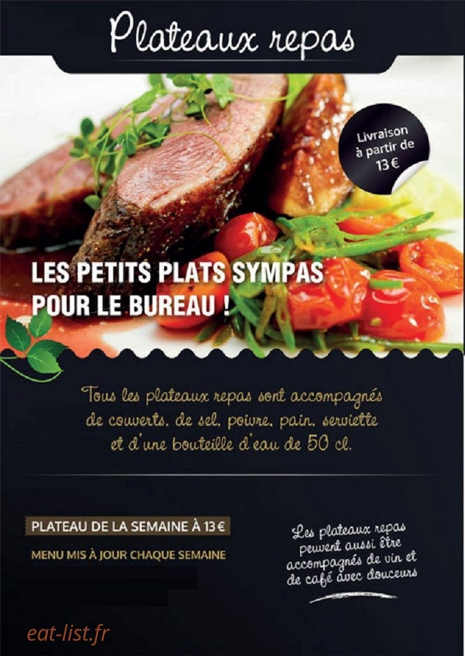 L'Instant Lunch Café — carte page 4