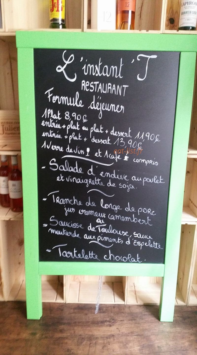 L'instant 't — carte page 1