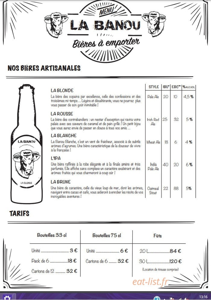 La Banou — carte page 4