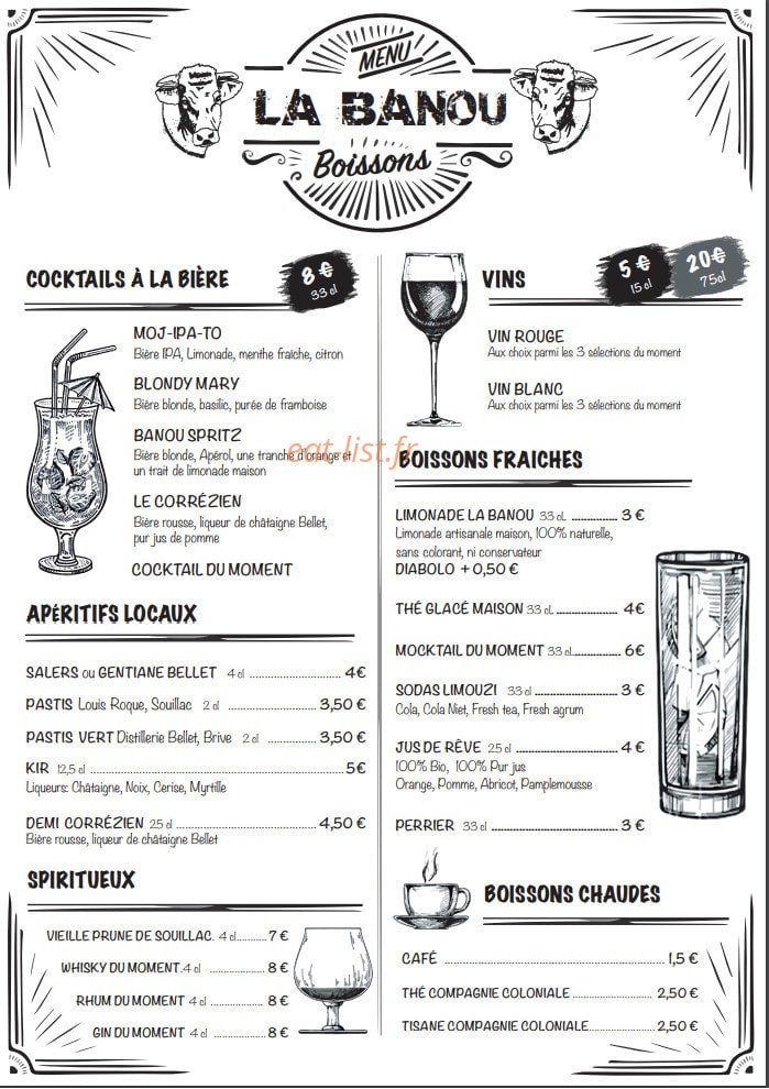La Banou — carte page 3