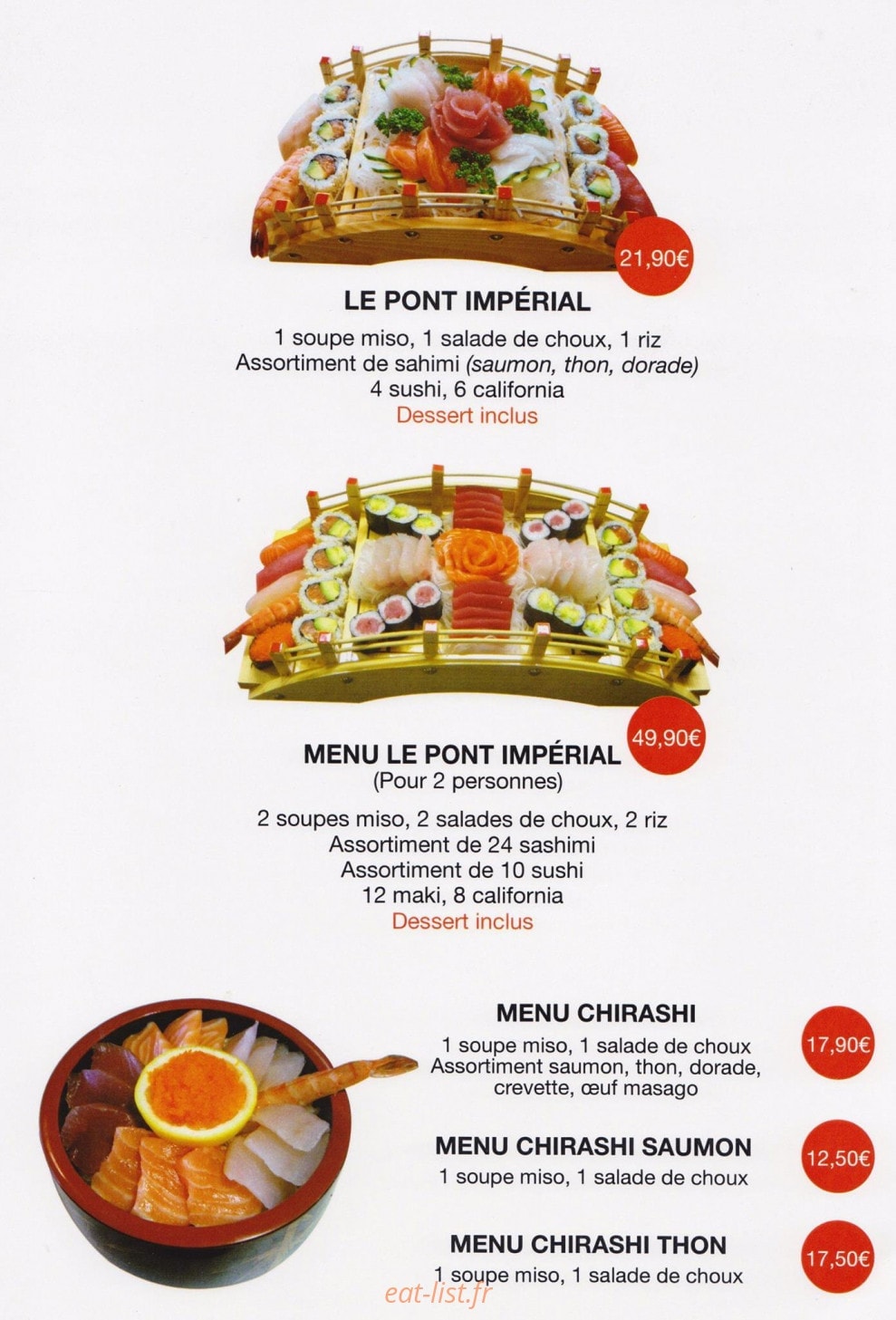 La villa tokyo — carte page 3
