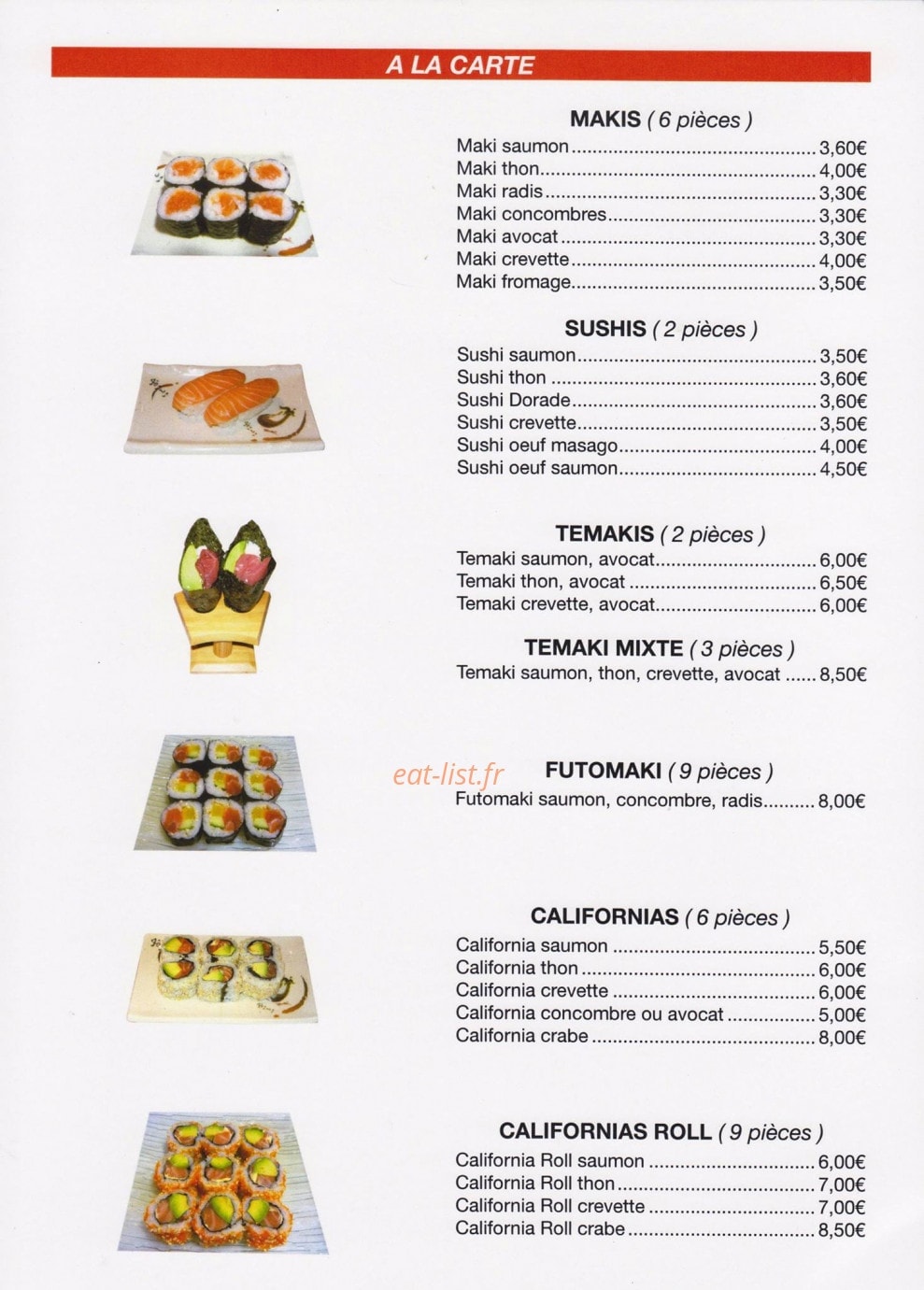 La villa tokyo — carte page 5