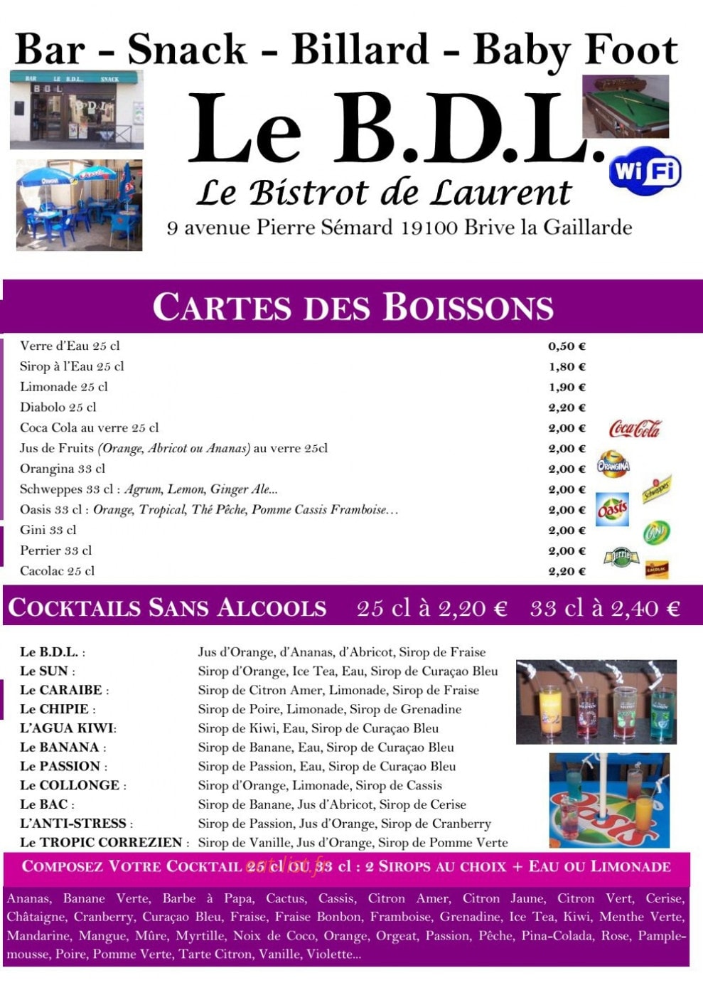 Le BDL — carte page 1