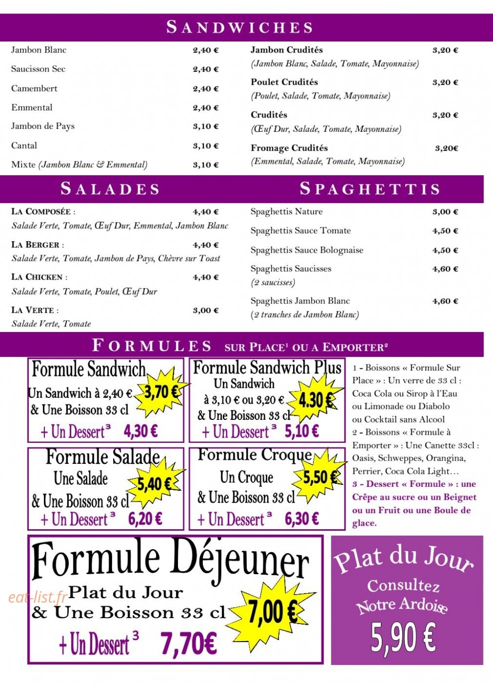 Le BDL — carte page 2