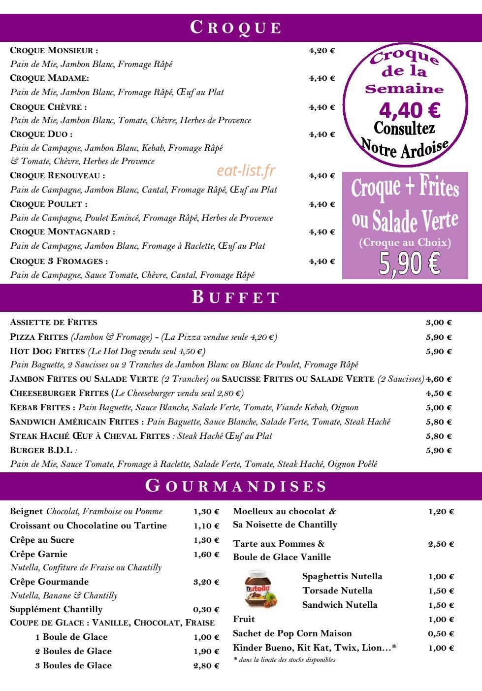 Le BDL — carte page 3