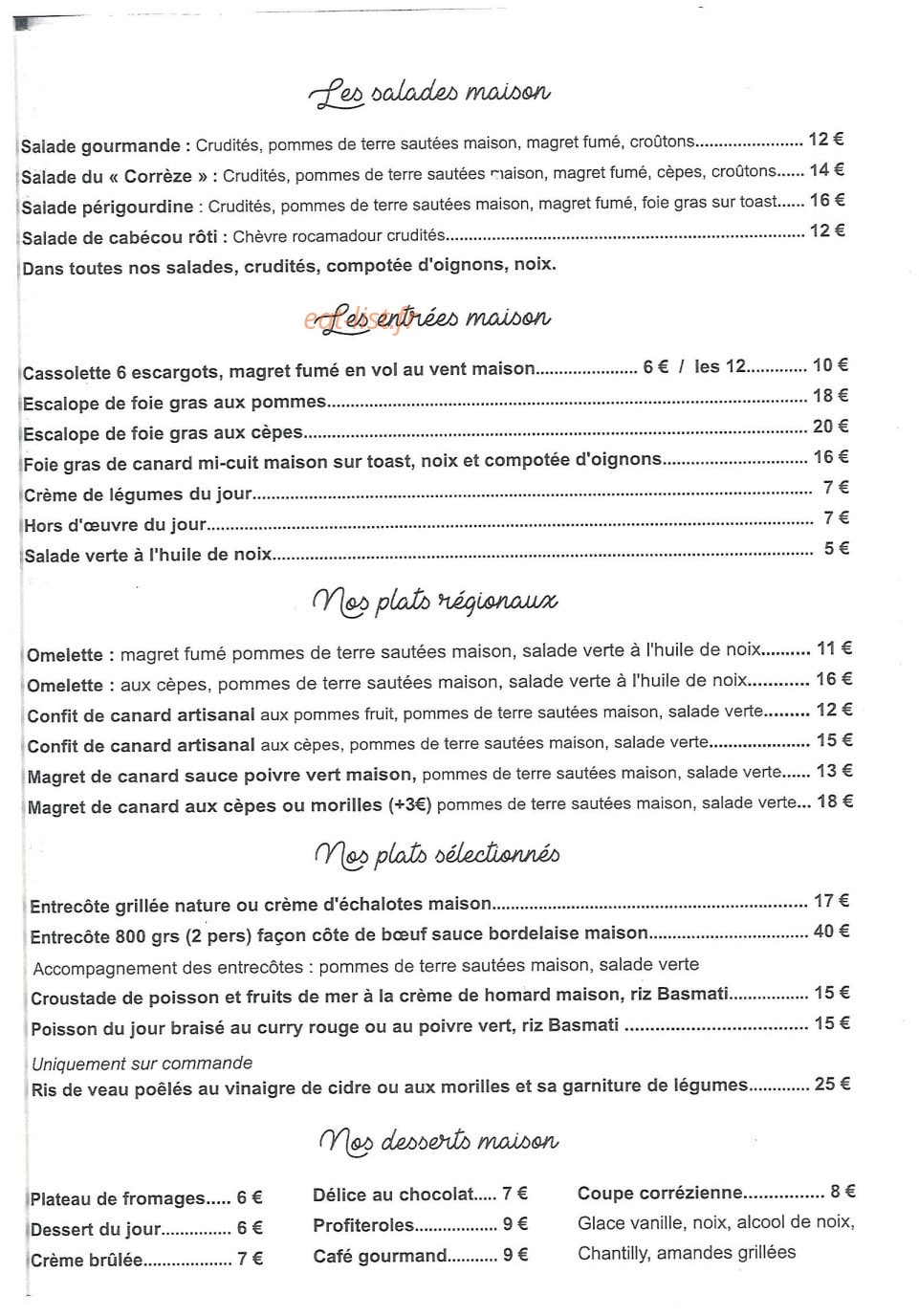 Le Corrèze — carte page 3