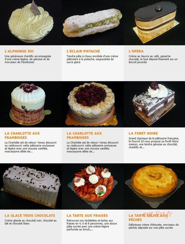 Le Fournil 19 — carte page 4