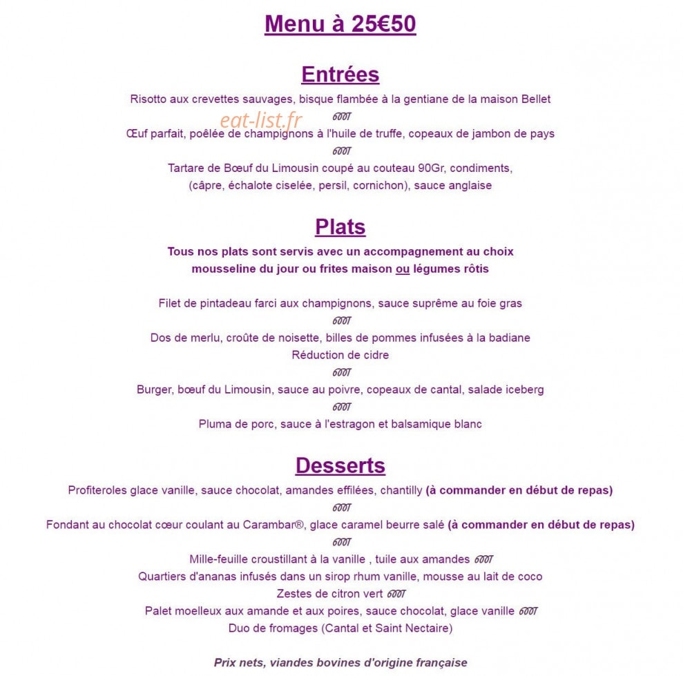 Le Grain De Sel — carte page 2