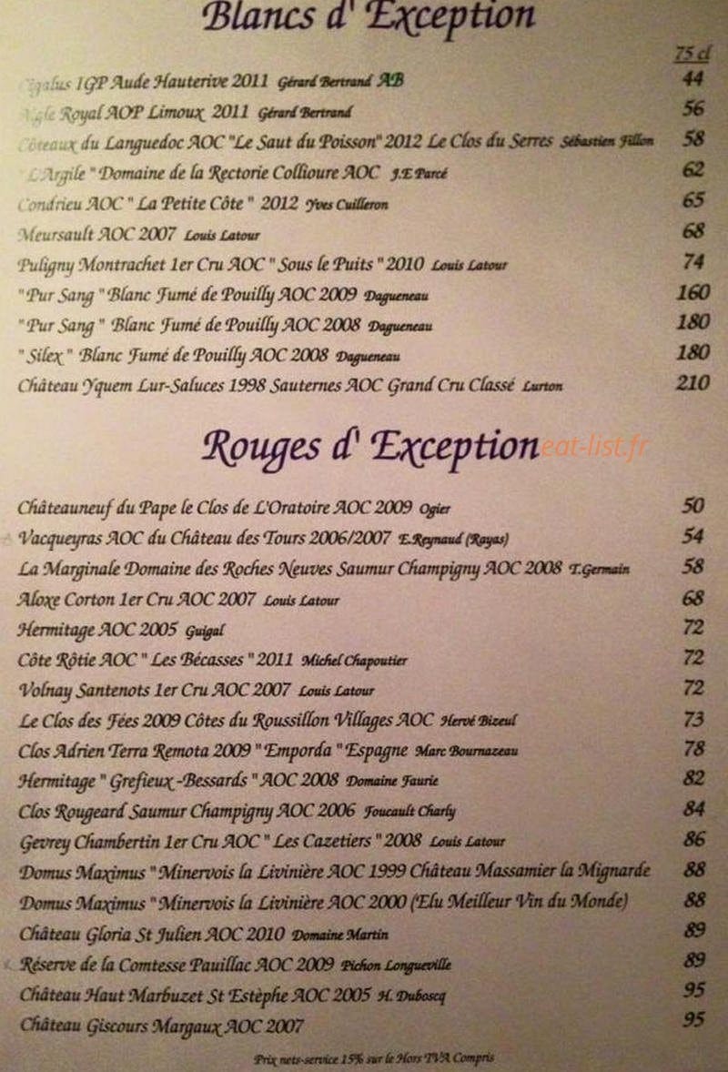 Le Living — carte page 1