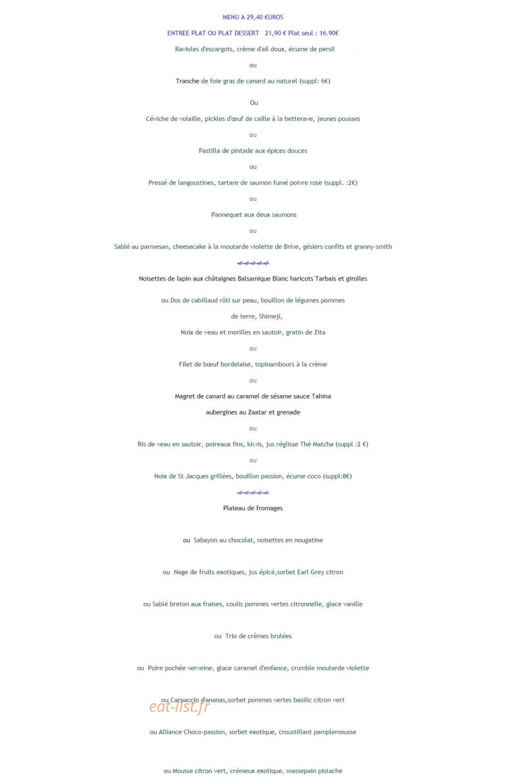 Le Montauban — carte page 1