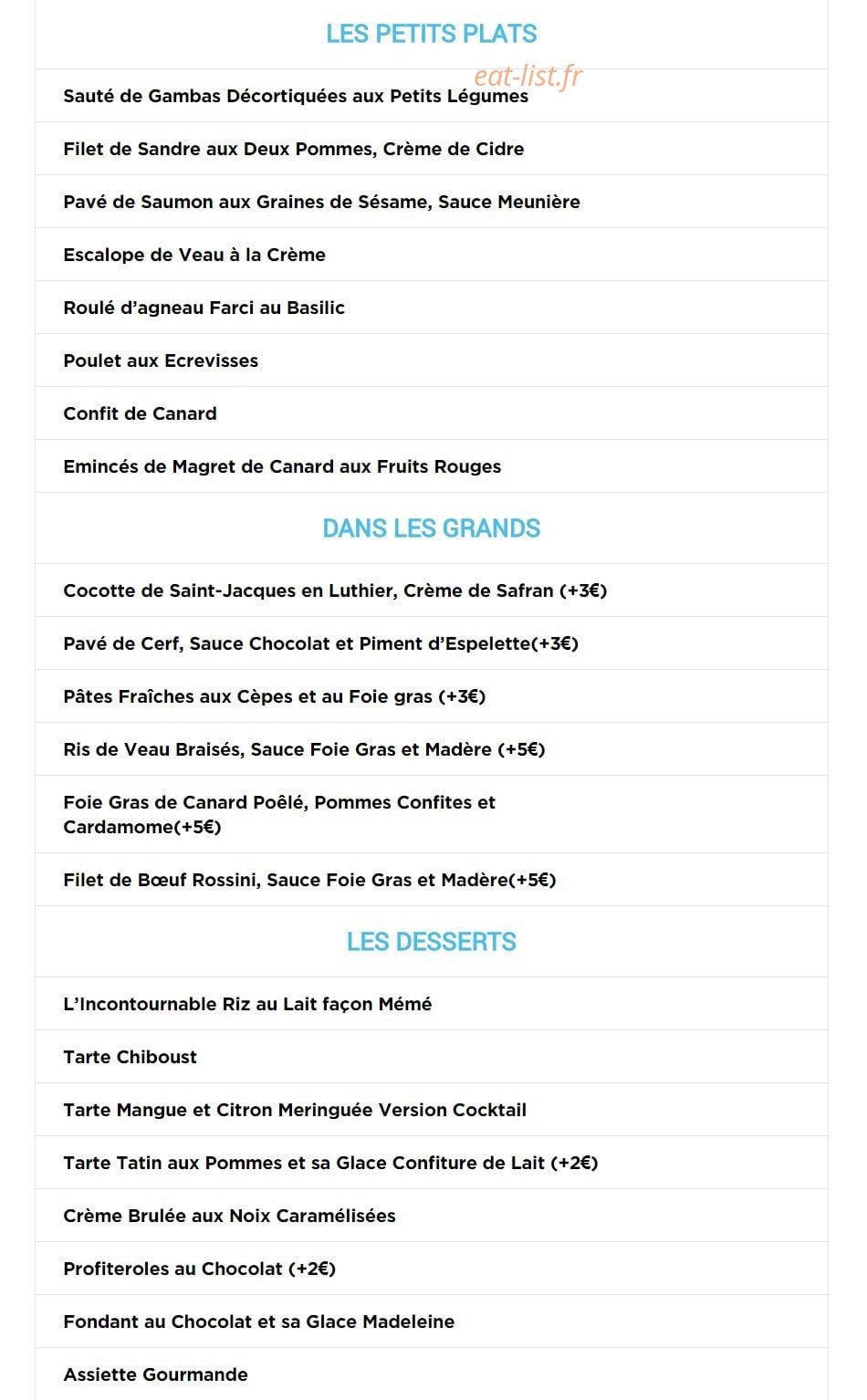 Le Nuage — carte page 2