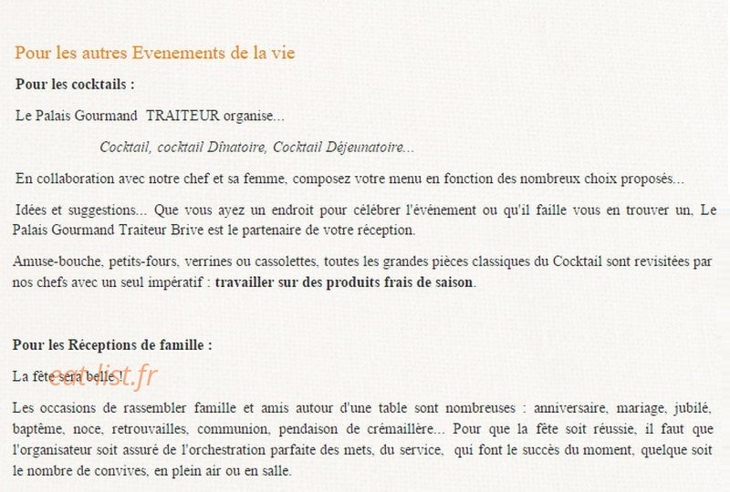 Le passiflore — carte page 2