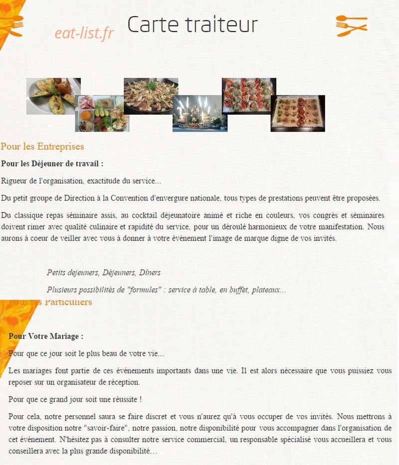 Le passiflore — carte page 1