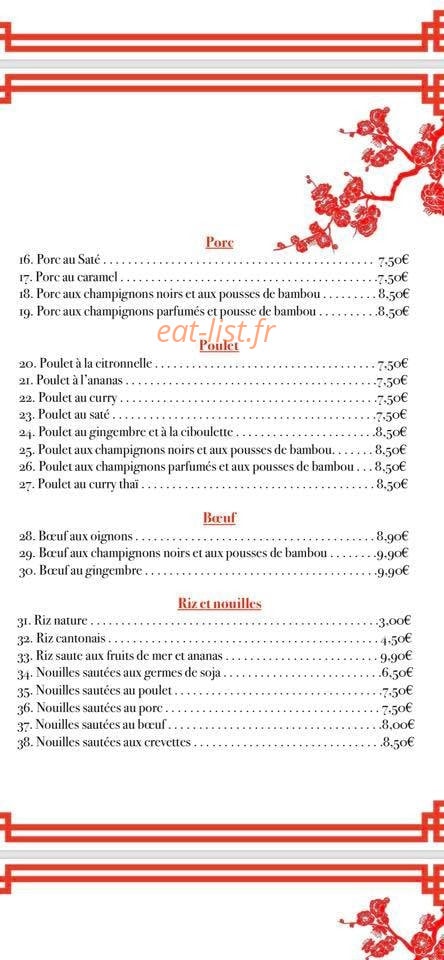 Le Pékin — carte page 2
