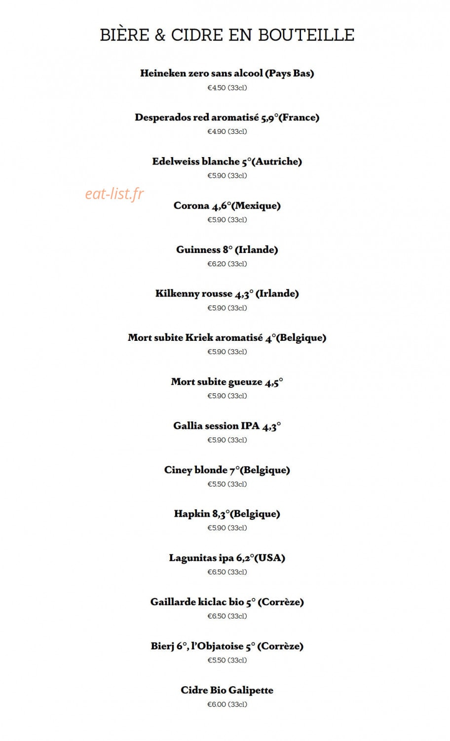 Les Gaillards — carte page 8