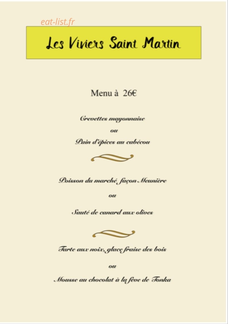 Les Viviers Saint Martin — carte page 4