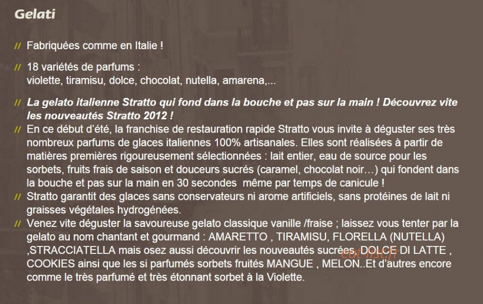 Stratto — carte page 5