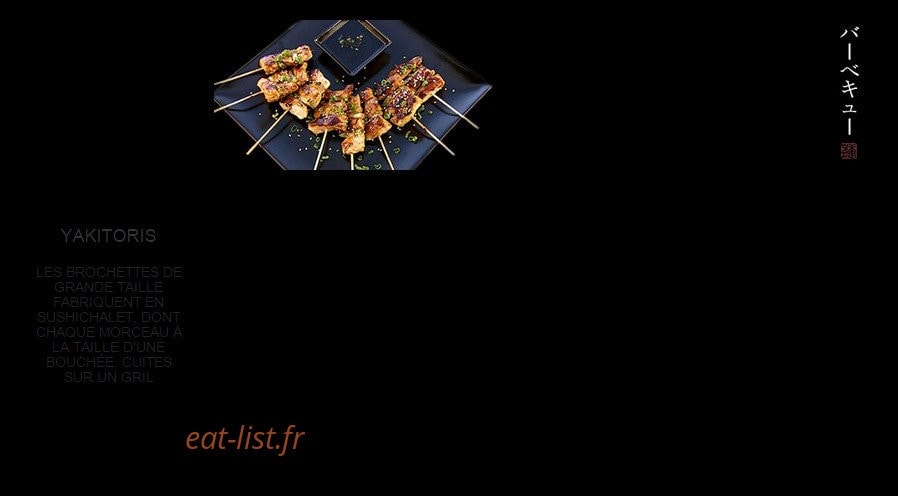 Sushichalet — carte page 7
