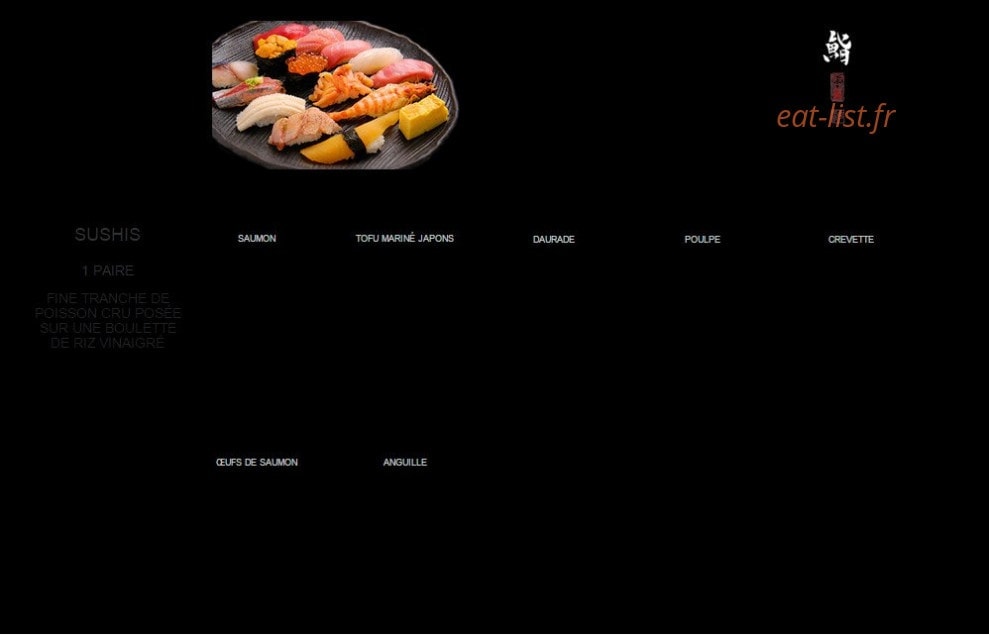 Sushichalet — carte page 5