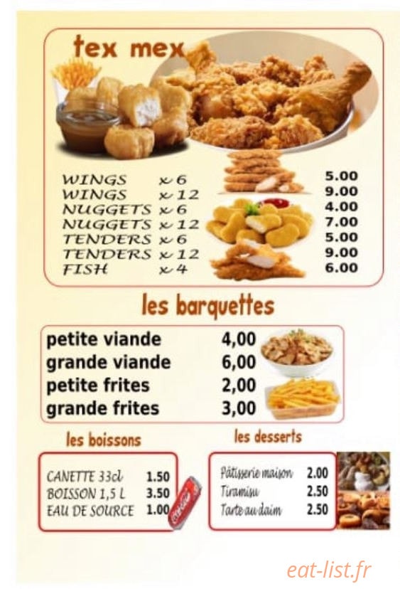 Resto Ali — carte page 5