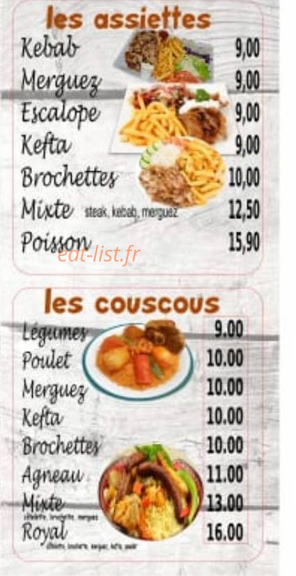 Resto Ali — carte page 4