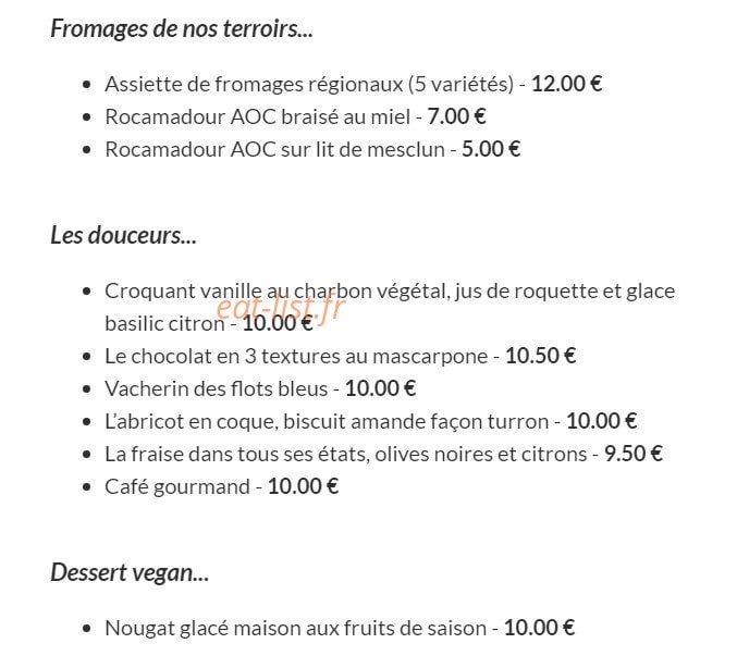 Les Flots Bleus — carte page 2
