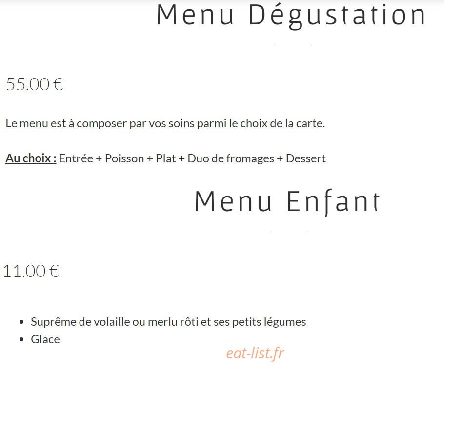 Les Flots Bleus — carte page 5