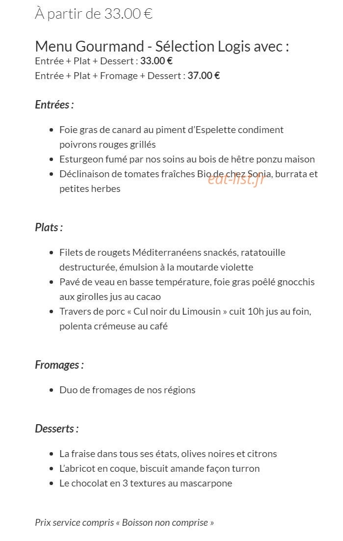 Les Flots Bleus — carte page 4