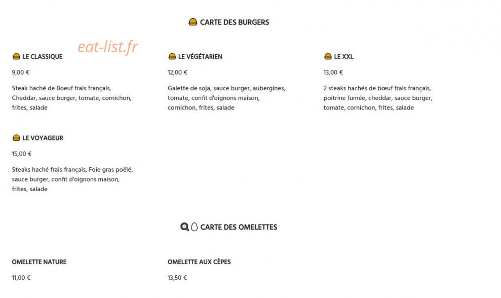 Les Voyageurs — carte page 8