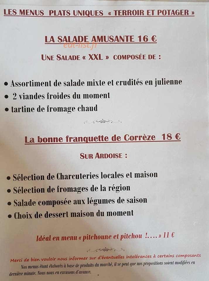 Le passadou — carte page 1