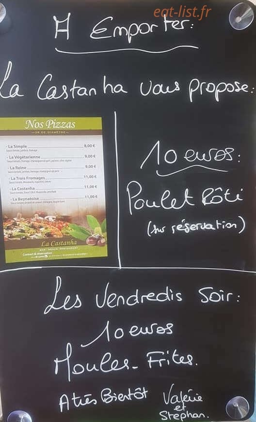 La Castanha — carte page 1