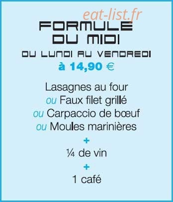 Côté Terroir — carte page 1