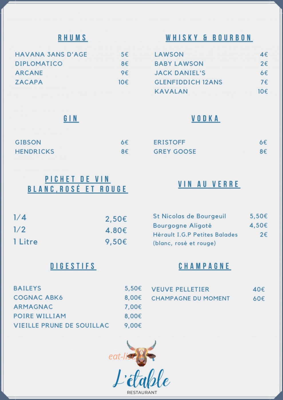 L'étable — carte page 3